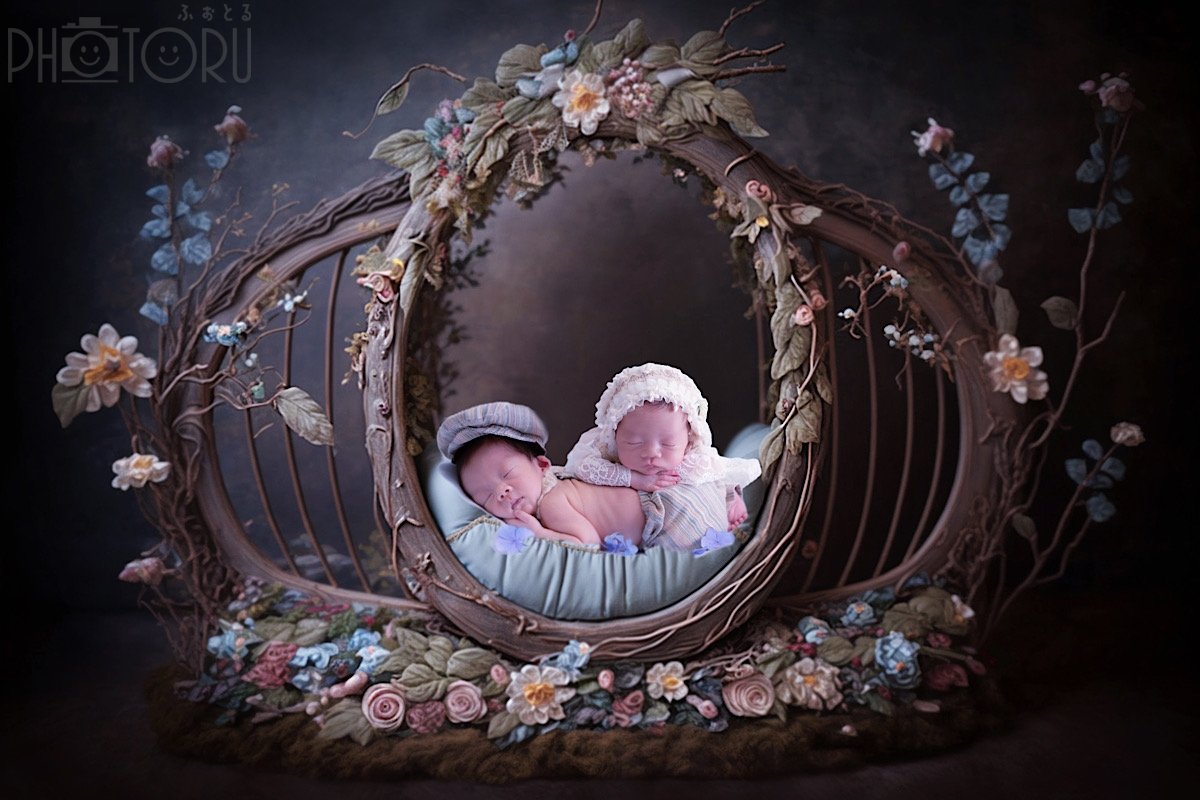 newborn photo 月夢