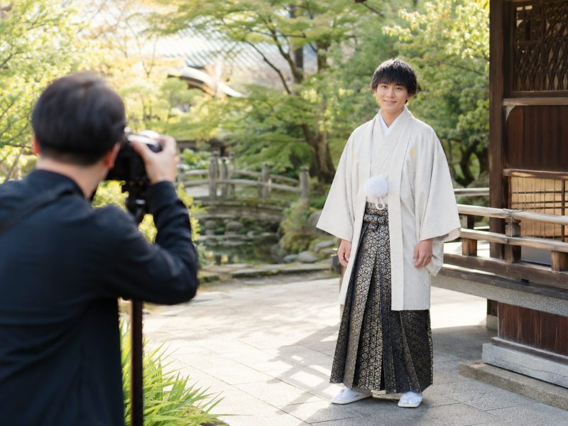 成人式の前撮りの出張撮影
