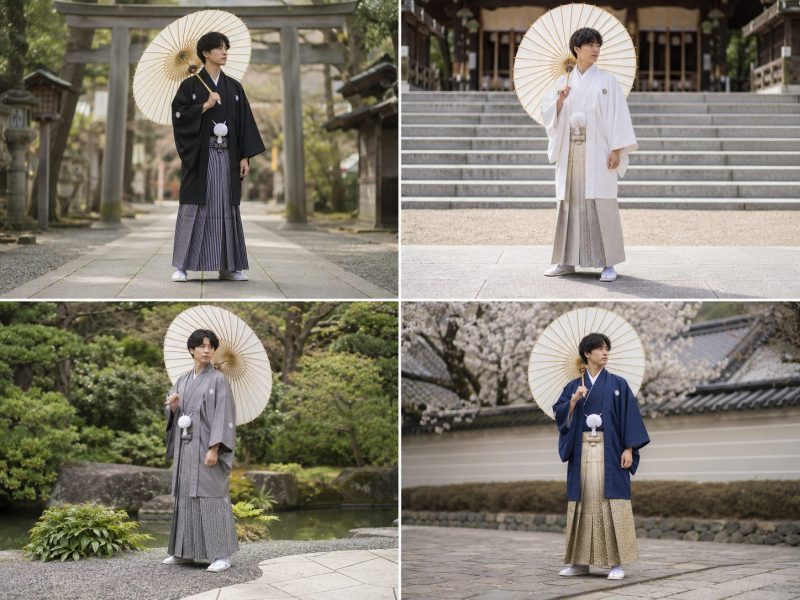 成人式の前撮りの出張撮影_袴(和装)