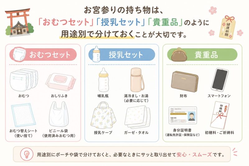 お宮参りの持ち物