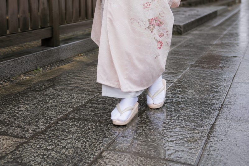 雨の日のお宮参り