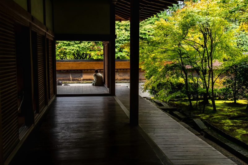 回廊/龍安寺