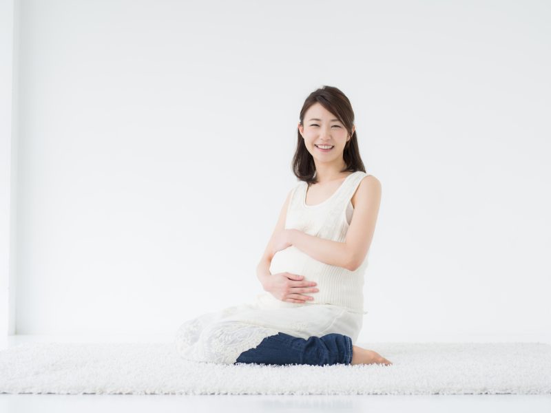 若い妊婦さん