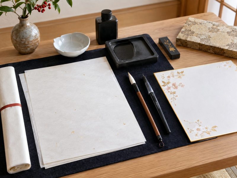 命名書の道具